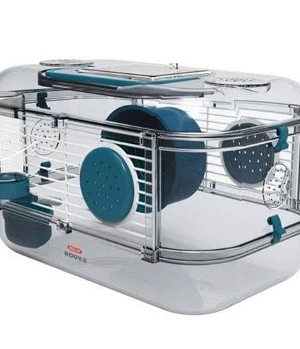 زولكس رودي قفص للقوارض حجم صغير لون ازرق