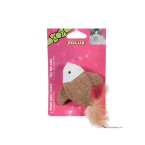 Zolux Cat Toy Fish Canvas 7.5 cm