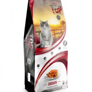 Top Premium Food with Chicken Adult Dry Cat Food - 20 kg