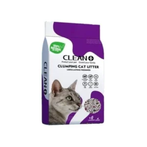 Clean Plus Clumping Cat Litter Lavender 10L