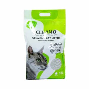 Clean Plus Clumping Cat Litter Apple 10Ltr