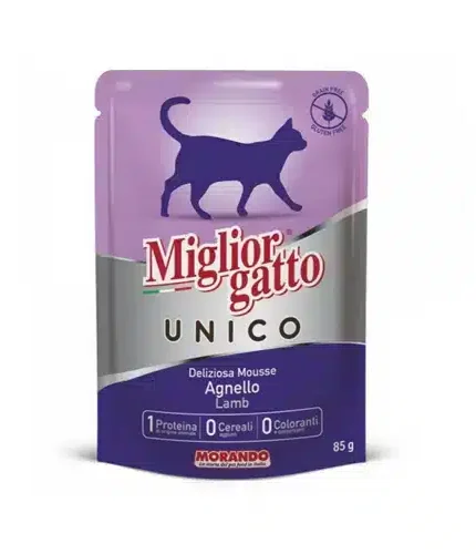 موراندو طعام رطب للقطط البالغة لحم الضان 85 جرام