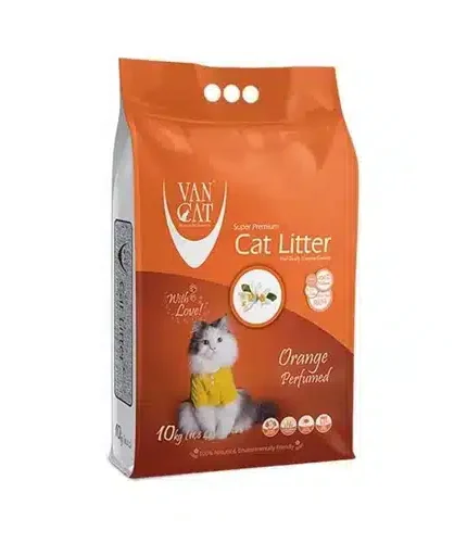 فان كات رمل للقطط برائحة البرتقال 10 كيلو