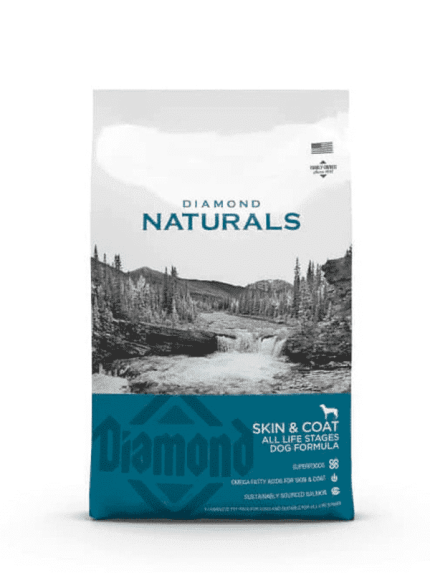 دايموند ناتشورال للبشرة والشعر لجميع مراحل حياة الكلاب 2 كيلو
