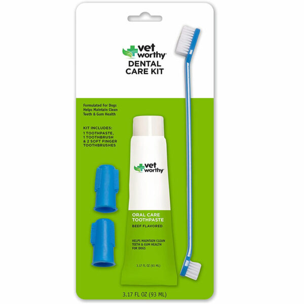 Vet Worthy Dental Kit for Dogs and cat 93 ml