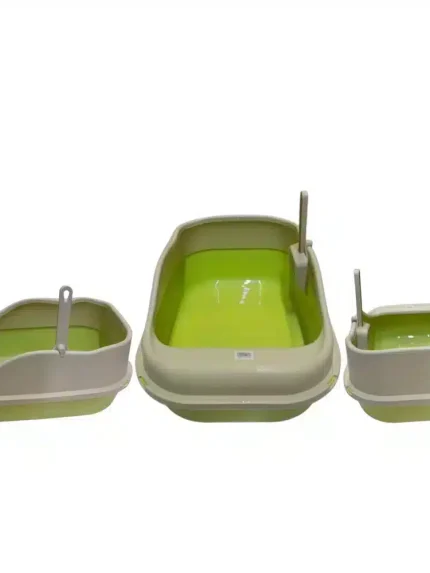 صحن فضلات للقطط وسط