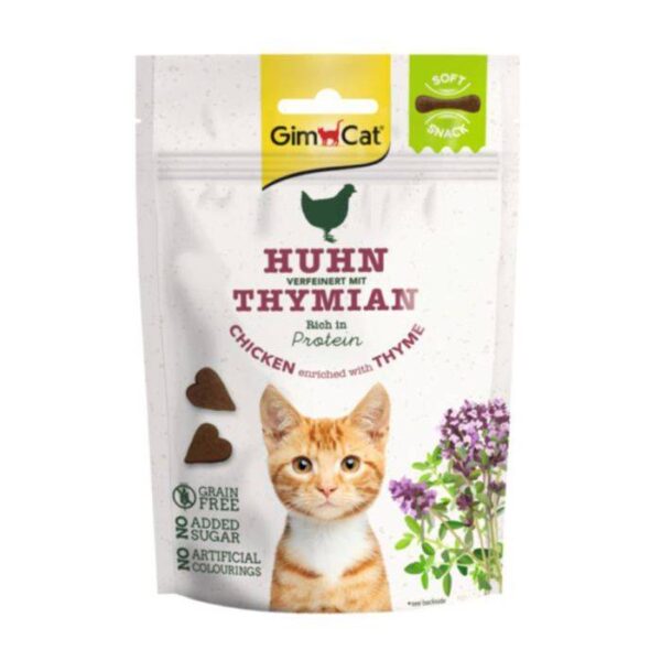 Gimborn GimCat Soft Snacks Pollo con Timo 60g