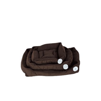 سرير للقطط باللون البيج غامق