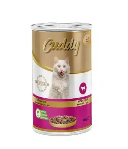 كودي طعام رطب للقطط لحم البقر 400 جرام