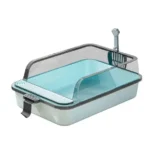 ليتر بوكس للقطط مرتفع الحواف مع مجرفة 20×40×60 cm