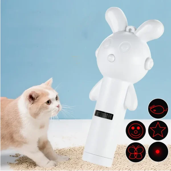 Laser for cats with shapes