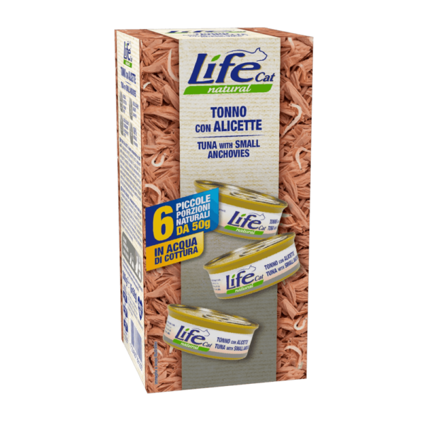 Lifecat Value Pack Tuna & Small Anchovies 6x50gm