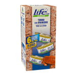 لايف كات طعام رطب للقطط بالتونا مع السلطعون بالمرق 6×50 جرام