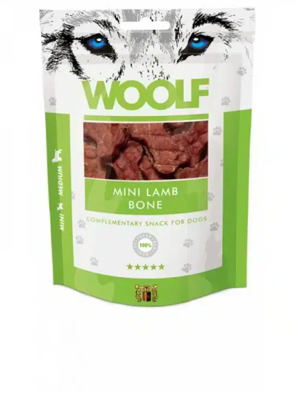 وولف مكافآت للكلاب عظام الحمل الصغيرة 100 جرام