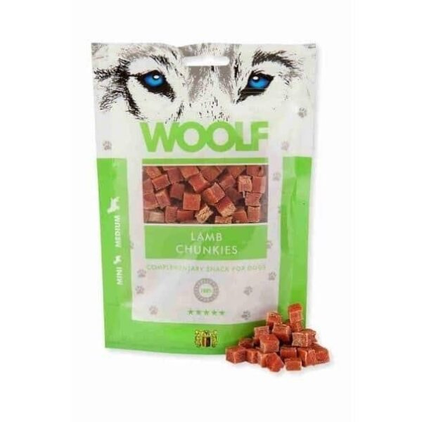 Woolf, Lamb Chunkies Dog and Cat Treat , 100 g