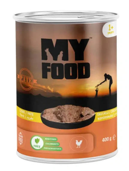 ماي فود طعام رطب للقطط قطع الدجاج في الجيلي 400 جرام