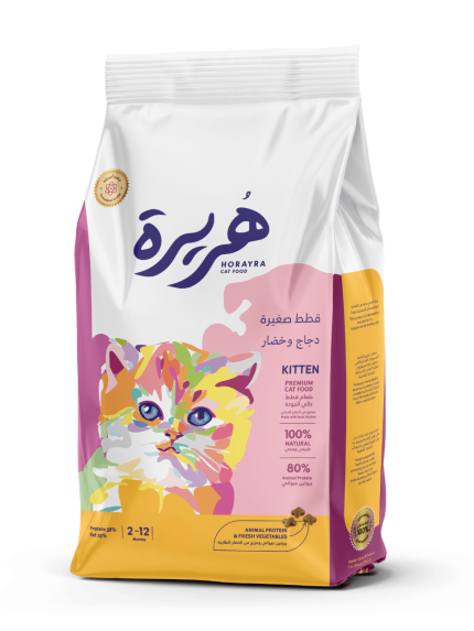 هريرة طعام جاف للقطط الصغيرة 4 كيلو