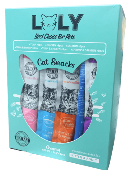 لولي مكافآت للقطط متنوعة 48×15جرام
