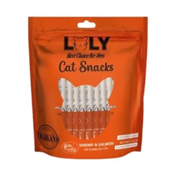 Loly Cat Treats Shrimp & Salmon 50 Sachets