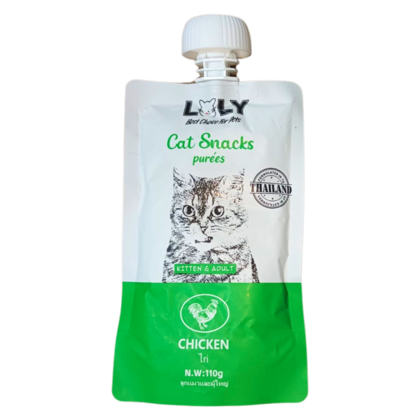 Loly Cat Paste Squeeze with Chicken 110g