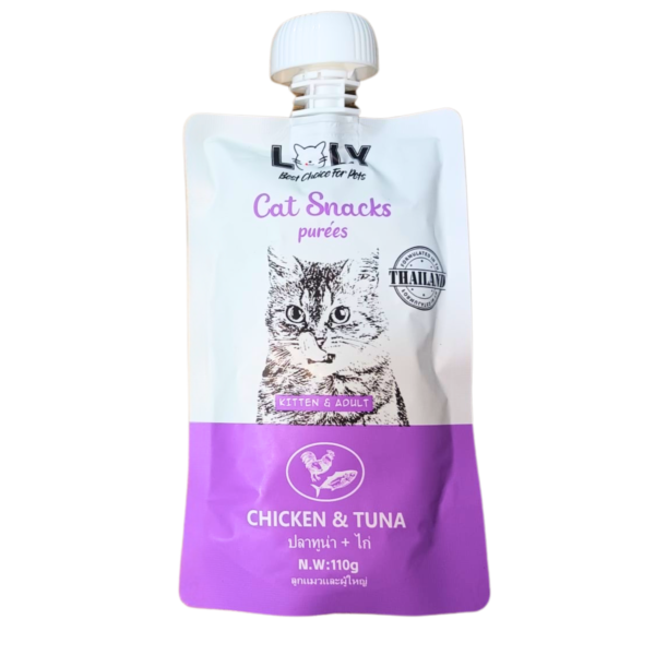 Loly Cat Paste Juice with Chicken and Tuna 110g