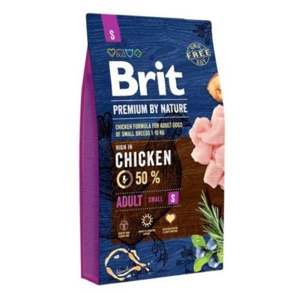 Brit - Dry Dog Food for Adult Dogs with Chicken Flavor - 8kg