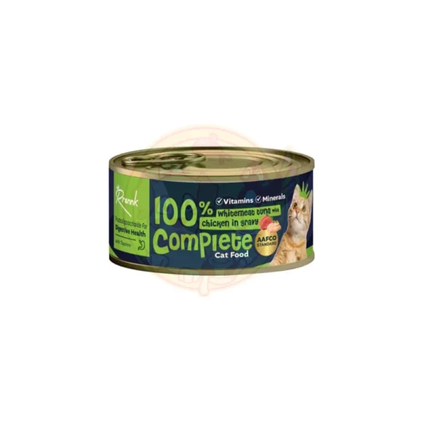 Rrannk Cat Wet Cat Food Tuna with Chicken Gravy 80g