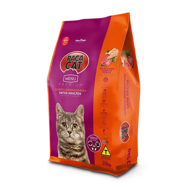 RACA Dry Cat Food with Chicken, Beef and Grains 25kg