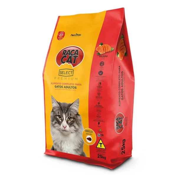 Raca Dry Cat Food with Salmon 25kg