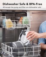 ⁦نافورة للقطط من الاستيل 3.2 لتر⁩ - الصورة ⁦5⁩