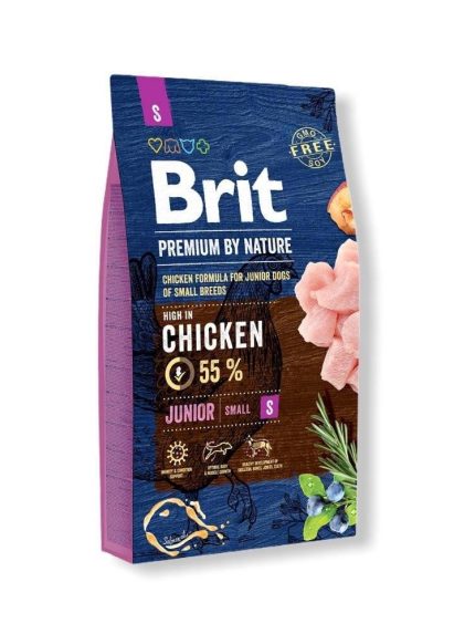 بريت طعام جاف للكلاب الصغيره بالدجاج 8 كيلو