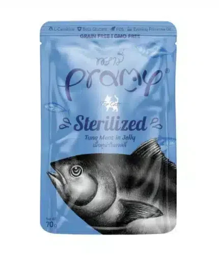 برامي طعام رطب للقطط المعقمة بالتونا 70 جرام