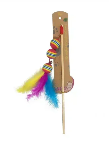 سنارة للقطط مع ثلاث كور