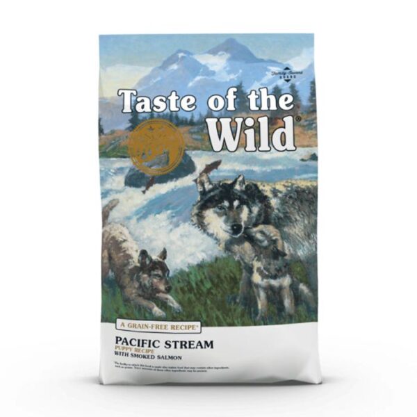 Taste of The Wild Puppy Pacific Stream with Smoked Salmon 2kg