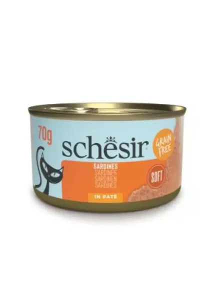 شيزر طعام رطب للقطط بالسردين باتيه 70 جرام