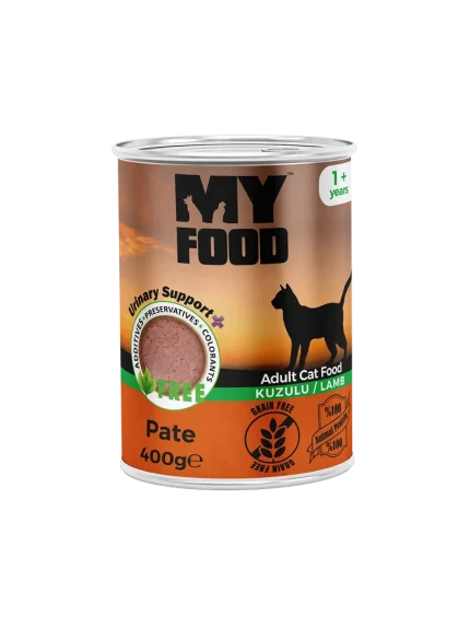 ماي فود طعام رطب للقطط البالغة باللحم الضان 400 جم