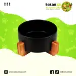 صحن طعام للقطط من السيراميك.