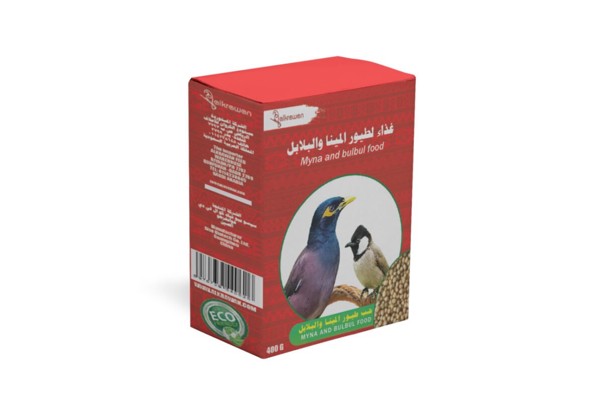 طعام طيور المينا والبلابل 400 جرام
