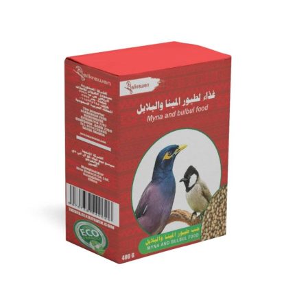 طعام طيور المينا والبلابل 400 جرام