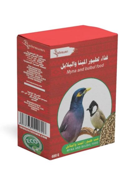 طعام طيور المينا والبلابل 400 جرام