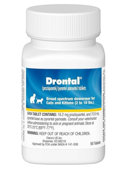 درونتال حبوب ديدان للقطط