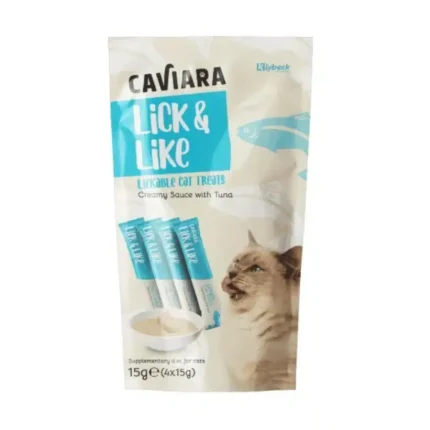 كافيارا مكافآت تونا للقطط 4×15 غ