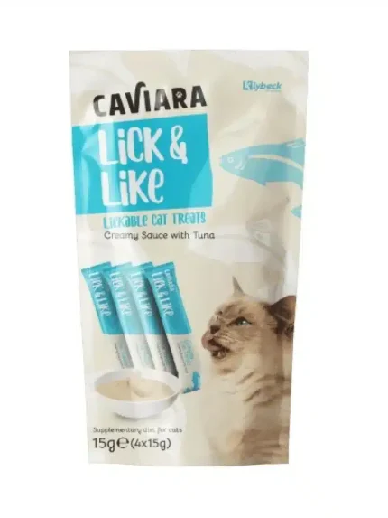 كافيارا مكافآت تونا للقطط 4×15 غ