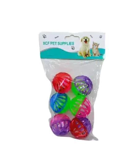 كور بجرس للقطط والكلاب 6 حبات