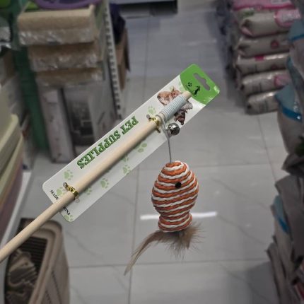 سنارة للقطط مع سمكة