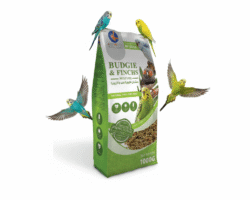جنى طعام لطيور البادجي والزيبرا 1 كيلو