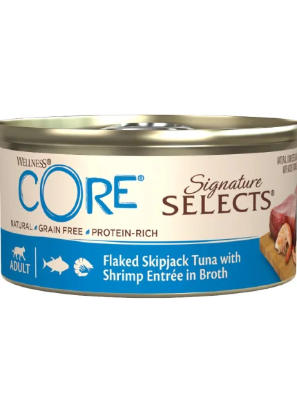 ويلنس كور سيغنتشر سيليكتس - تونا وروبيان بالمرق للقطط 79جرام