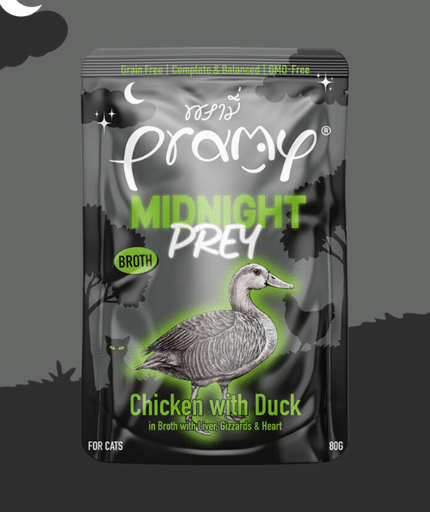 برامي ميدنايت بري طعام قطط بالدجاج