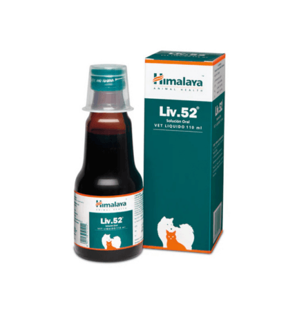 هيمالايا Liv.52 للقطط والكلاب – منشط للكبد ومحفز للشهية 110 مل