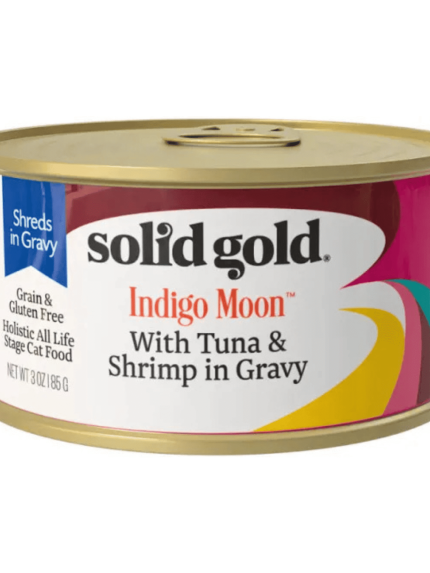 طعام رطب للقطط بالتونة والروبيان